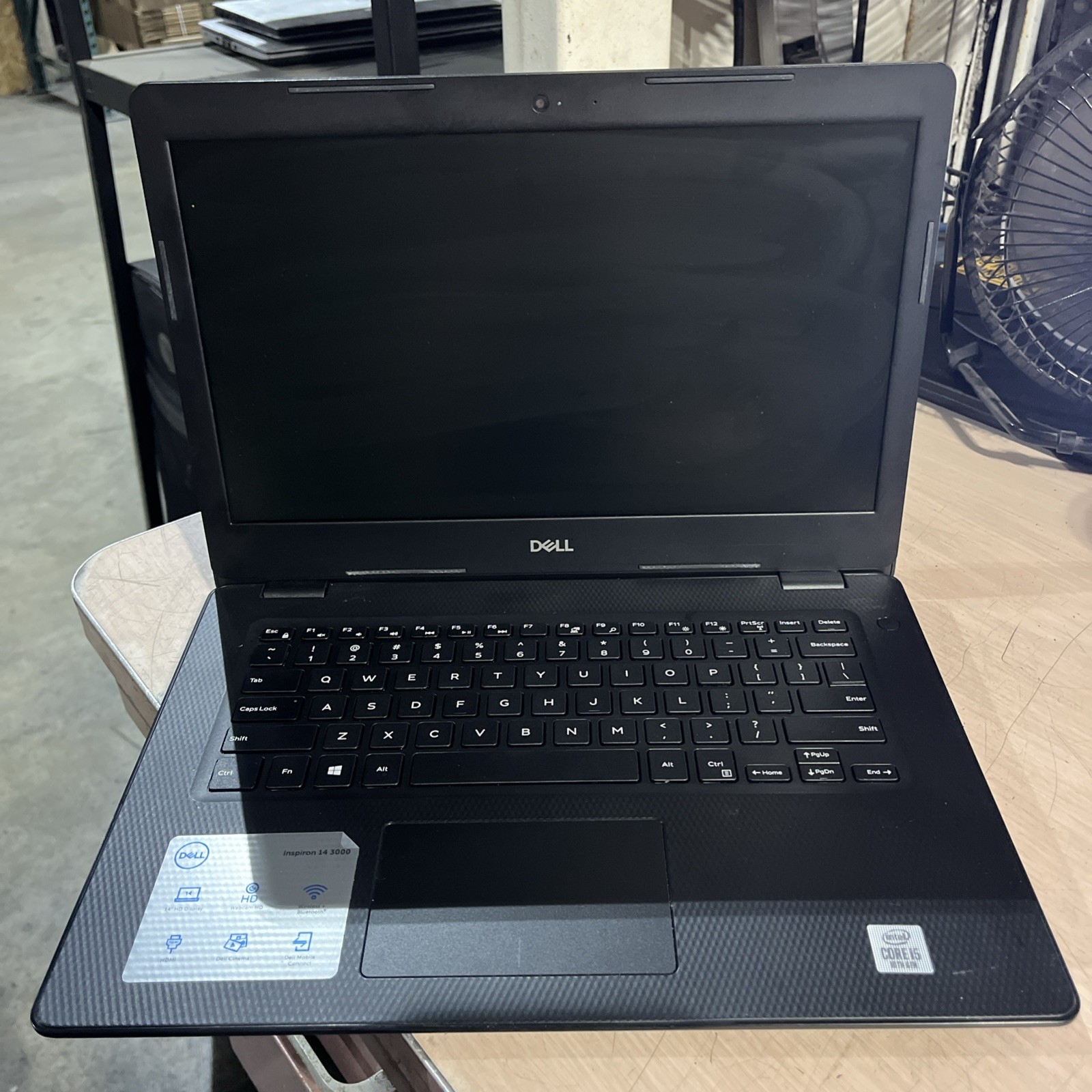 DELL INSPIRON 3493 INTEL CORE I5-1035G1 8GB RAM NO HD ,