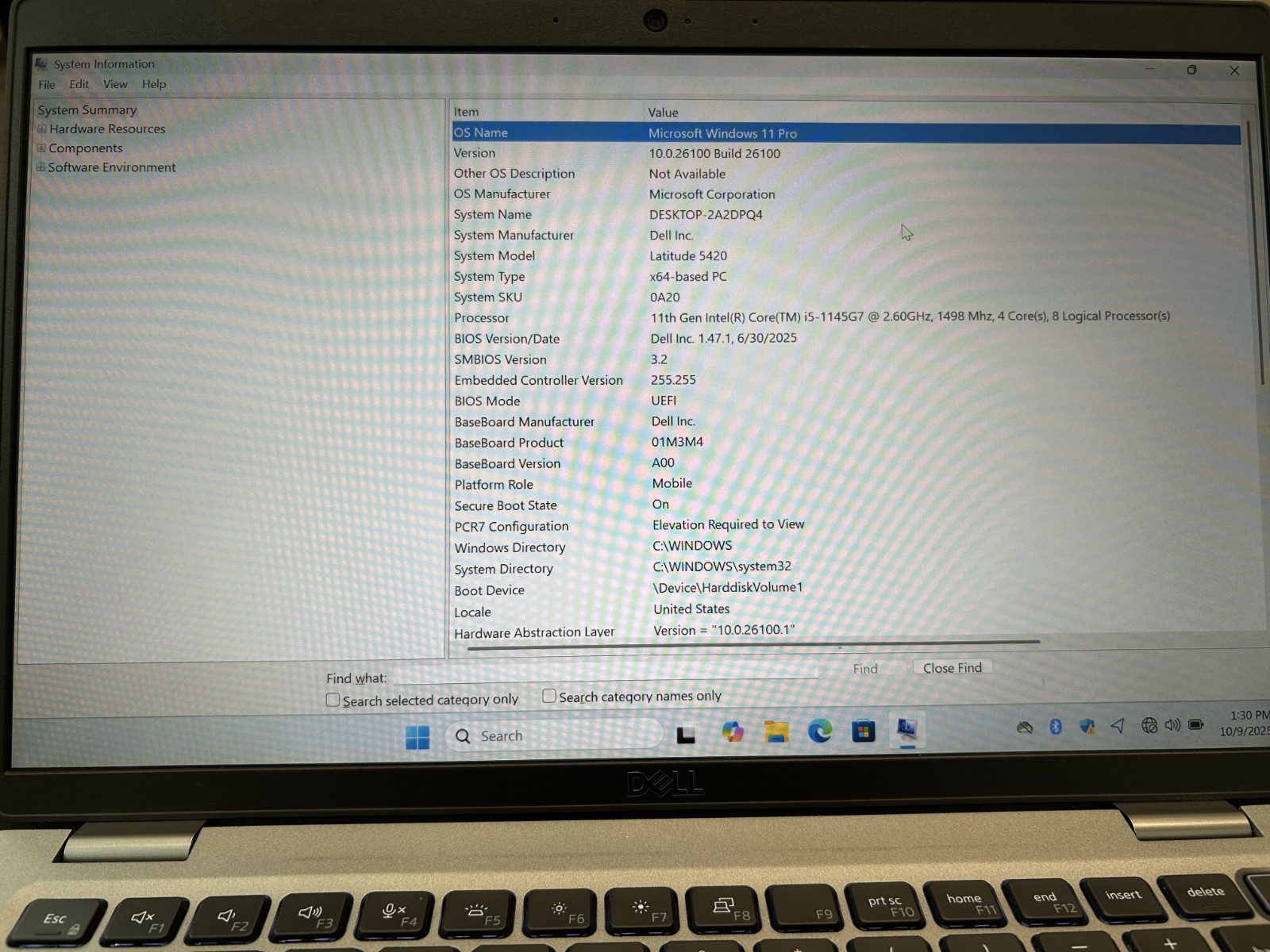 Laptop Dell Latitude 5420 14″ Intel Core i5-1145G7 512GB SSD 32GB RAM Win 11 Pro
