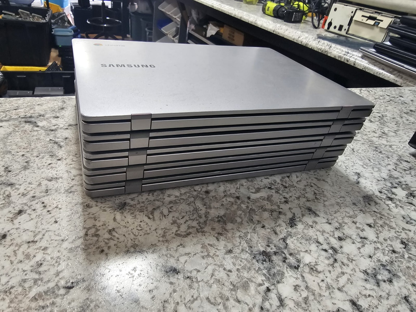 5 Samsung Chromebook 4 XE310XBA 11.6 Intel Celeron Chrome OS Working School 6129
