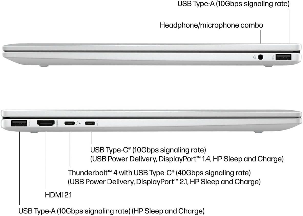 HP Envy X360 2-in-1 16″ 2K Touch 16-ac0013dx Laptop Ultra 5 125U 16GB 512GB SSD