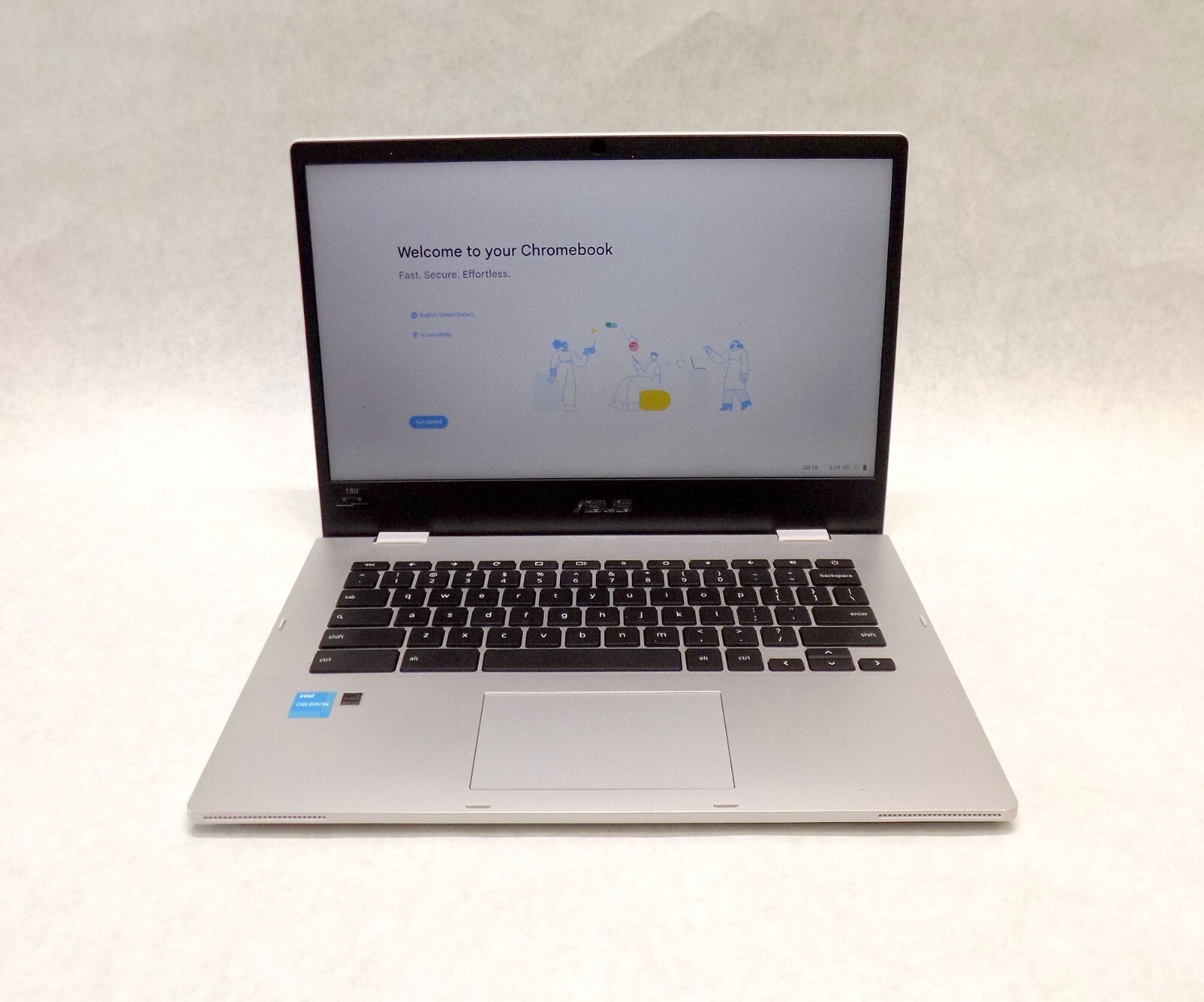 Asus Chromebook CX1400CKA-DB44 14″ Laptop Intel Celeron N4500 4GB RAM 64GB eMMC