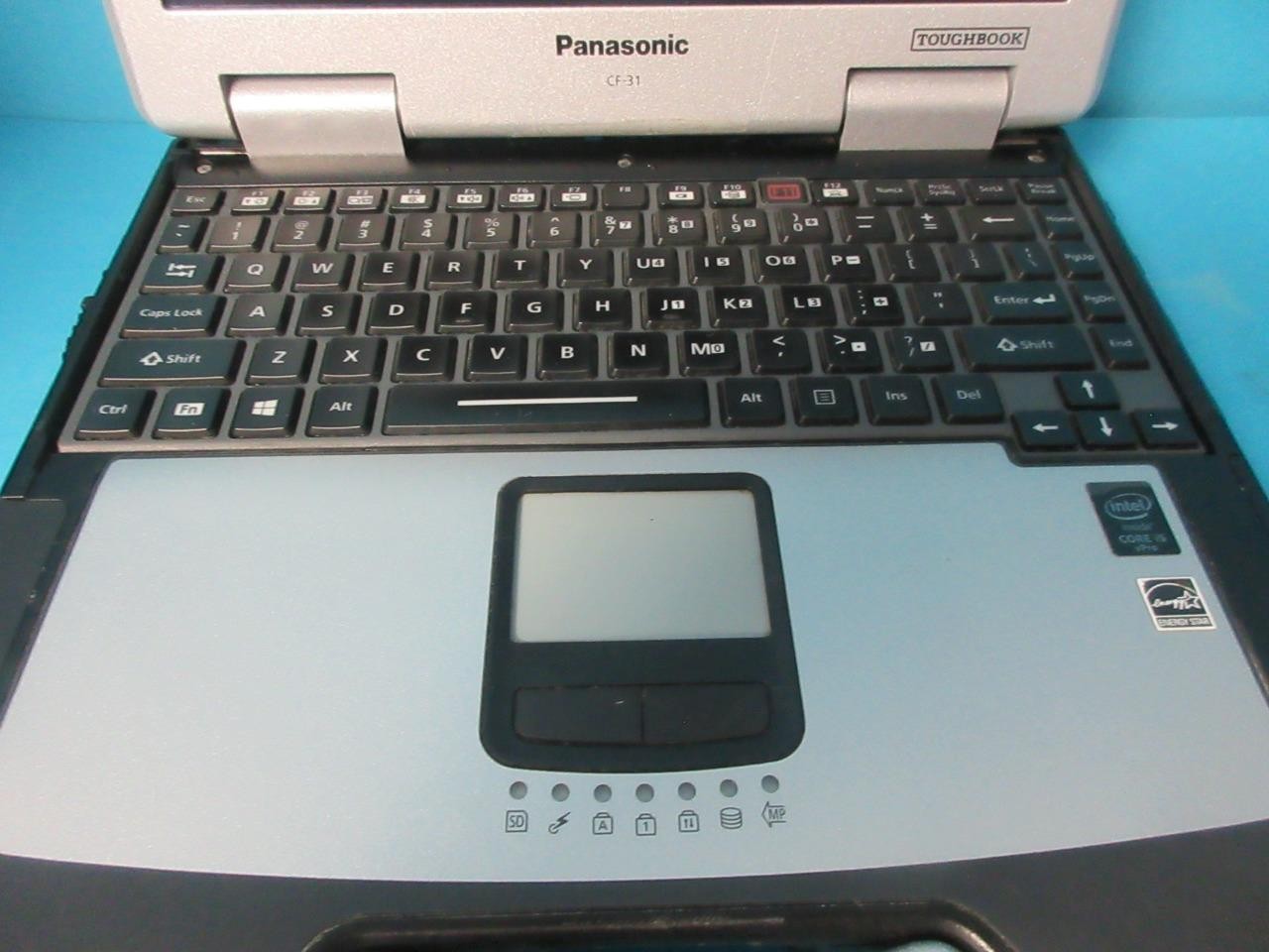 PANASONIC TOUGHBOOK CF-31 13.1″ TOUCH LAPTOP NO HDD POWERS ON(UNTESTED/PARTS)