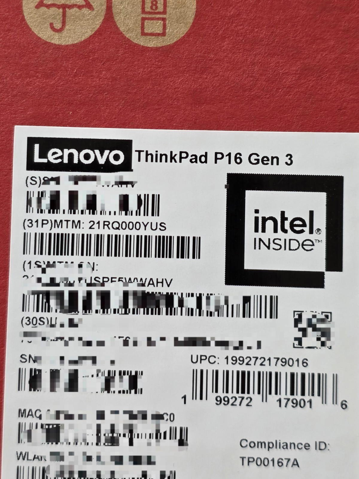 Lenovo ThinkPad P16 Gen 3 16″ Ultra 9 285HX 32GB 1TB SSD RTX PRO 2000 Blackwell