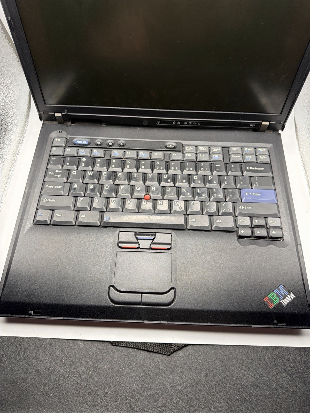 VINTAGE IBM ThinkPad R51 2883 Untested Parts Only