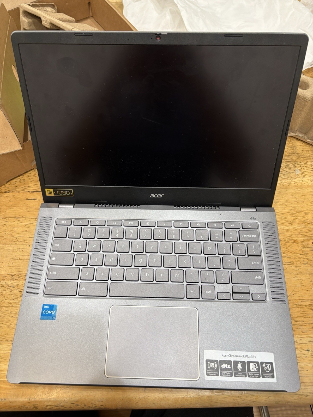 Acer Chromebook Plus 514 – 14in 8GB 128GB AMDRyzen3 2.4GHz