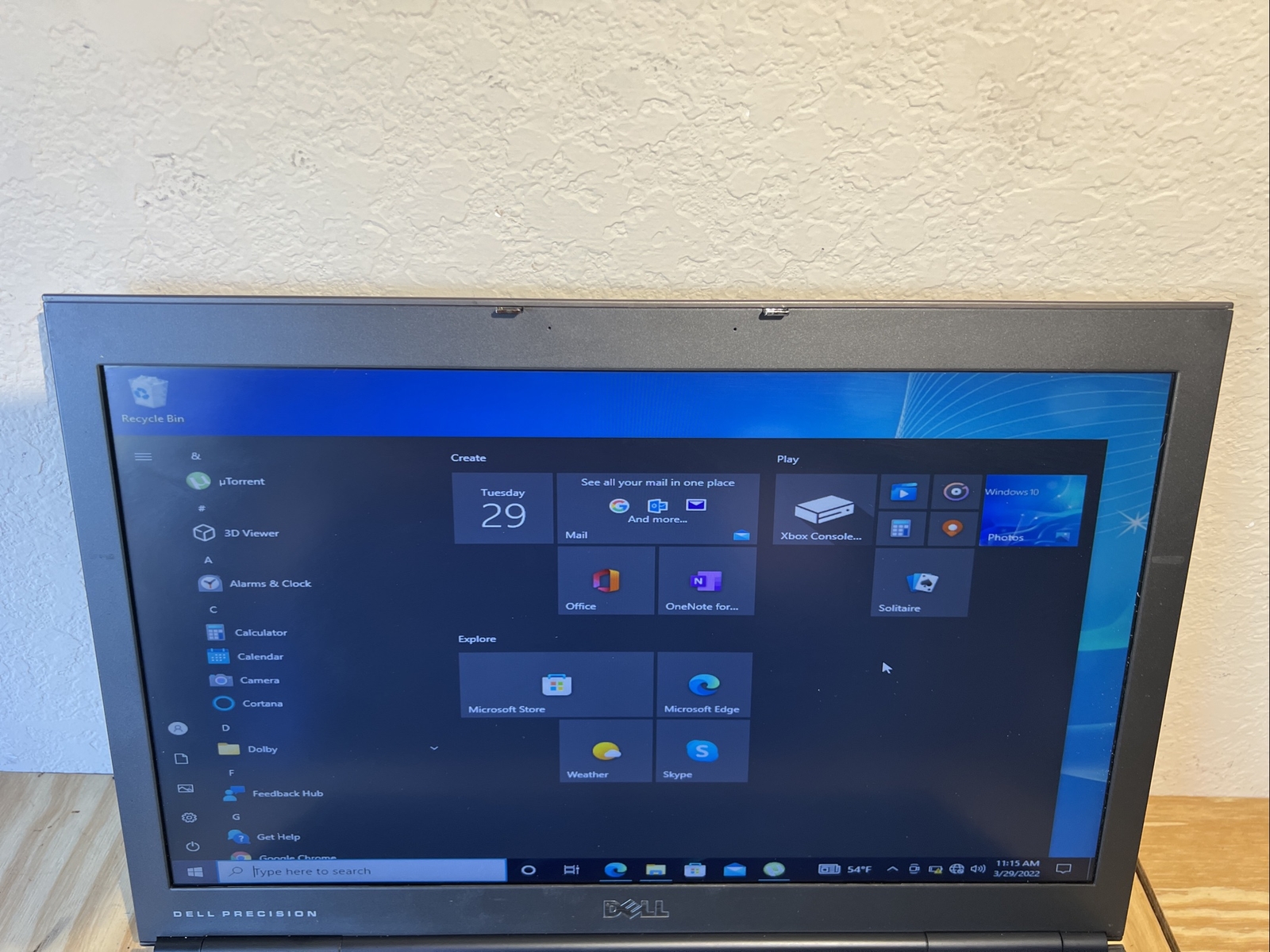 Dell Precision M6600 17.3″ i5 2.5 GHZ 16GB RAM 480GB SSD, Windows10 Pro office13
