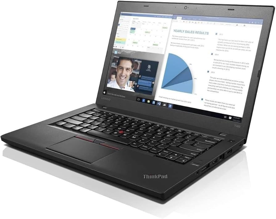 Lenovo ThinkPad T460 14″ Laptop Intel Core i5-6300U 2.40GHz 16GB RAM 256GB SSD