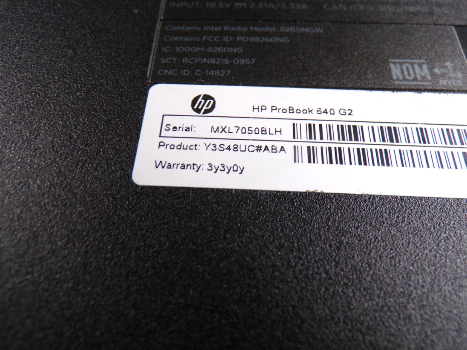 THINKPAD E590 INTEL CORE I5-6300U 2.40GHZ 8GB RAM **BIOS L0CKED **NO HD