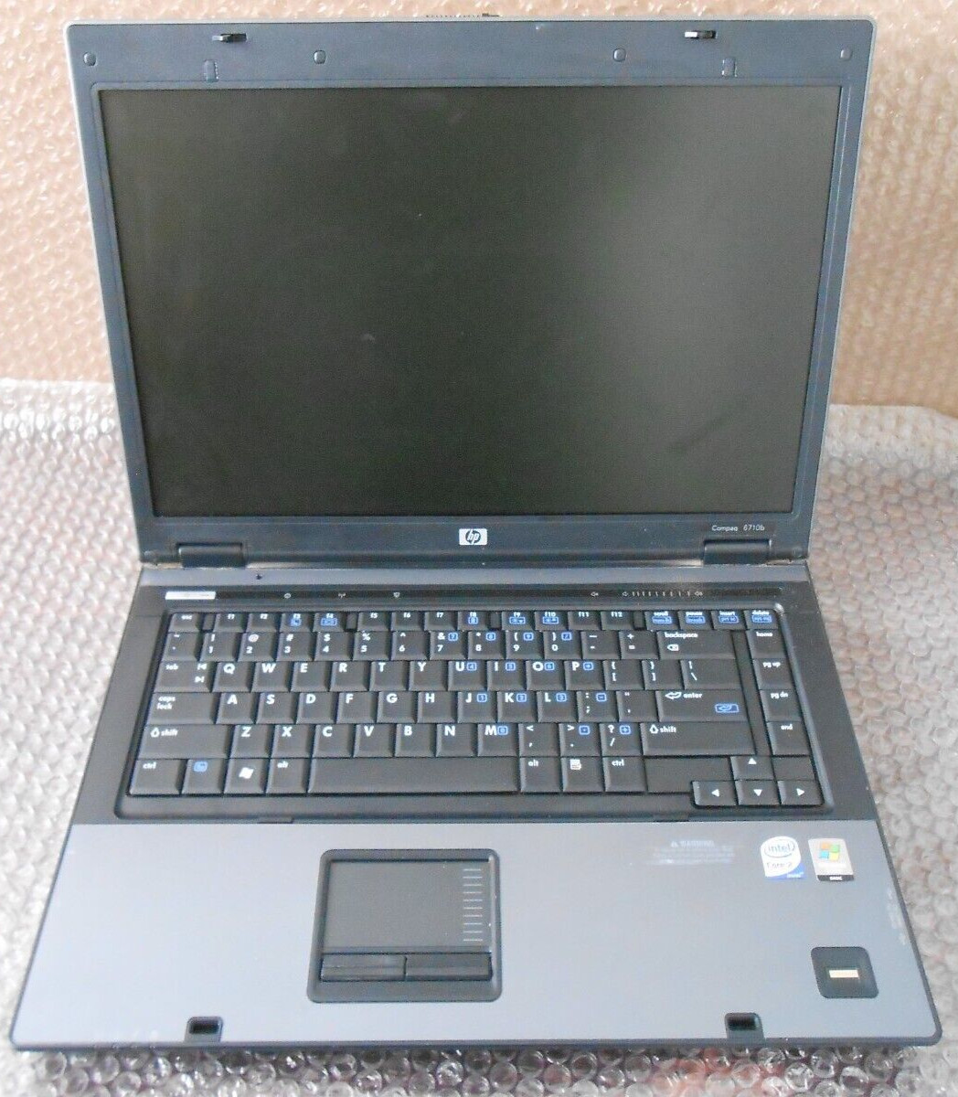 HP Compaq 6710b Core 2 Duo T7300 2GHz 16GB SSD Windows XP Pro