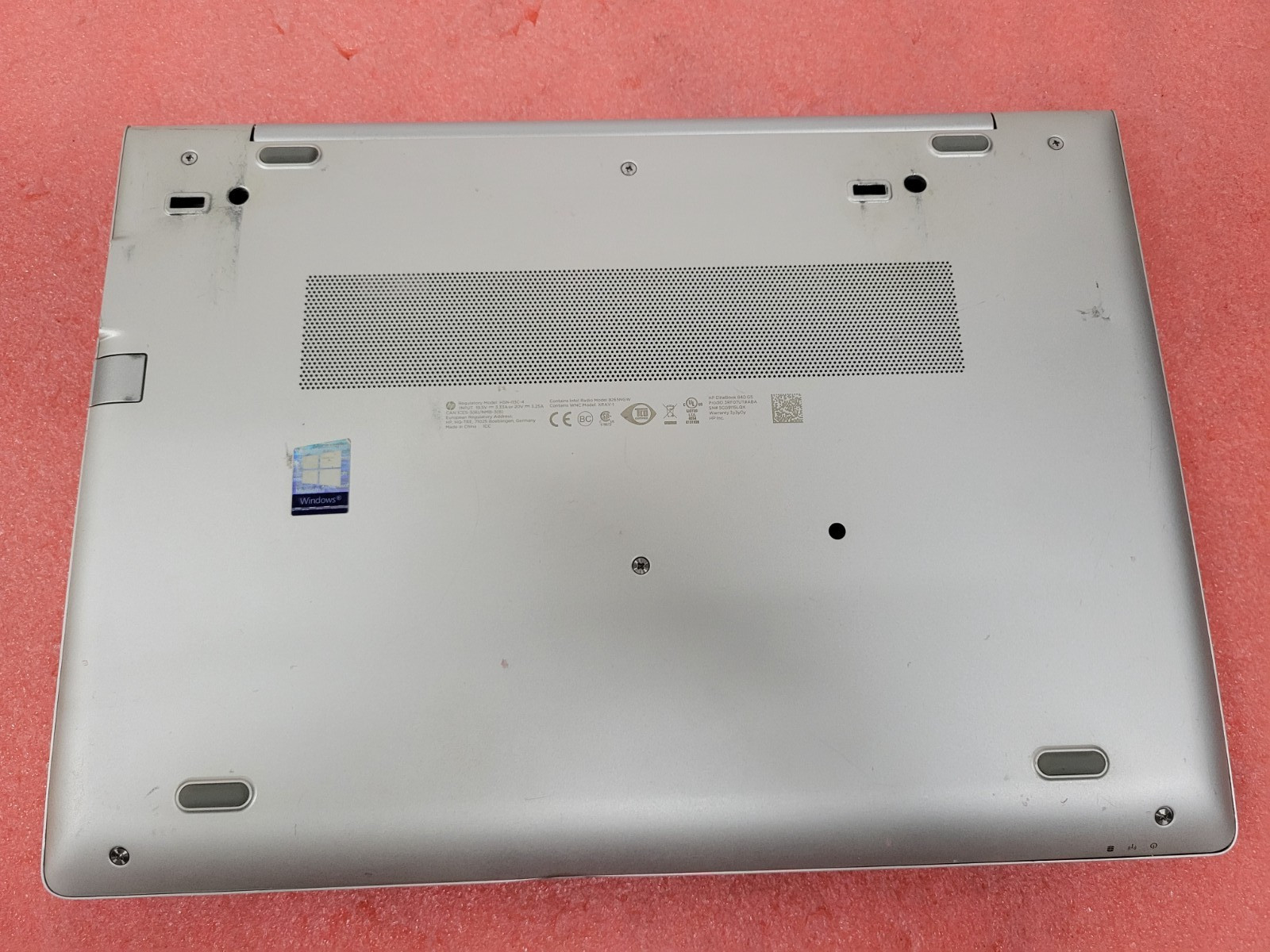 HP EliteBook 840 G5 i5-8250U@1.60GHz *AS IS/NO BATTERY/NO SSD/NO OS* | C949