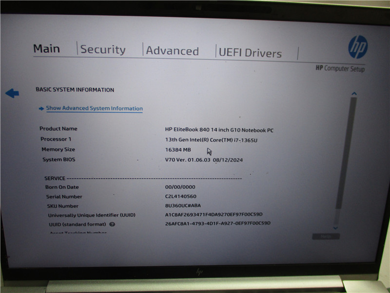 HP EliteBook 840 G10 Laptop i7-1365U 5.2GHz 16GB RAM 512GB SSD
