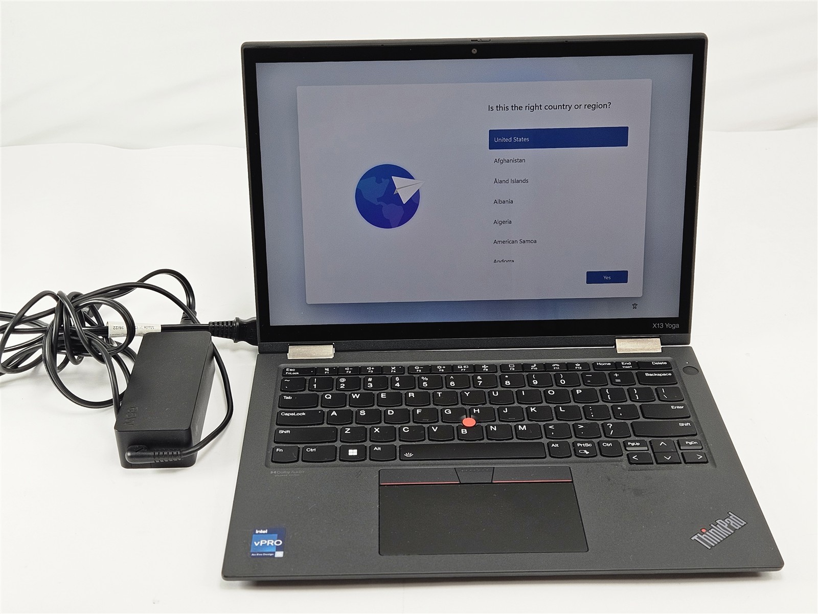 Lenovo 13.3″ ThinkPad X13 Yoga Gen 3 i5-1245U 16GB 256GB SSD Touch FP