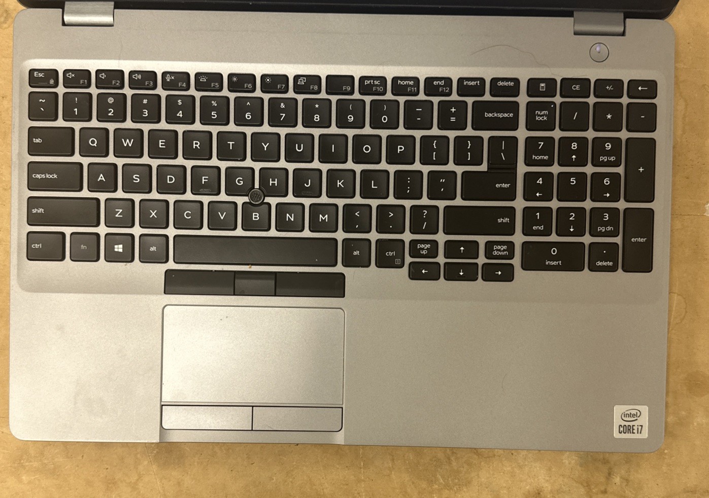 Dell Precision 3551 Intel Core i7-10750H 16GB RAM Fair battery No HDD/OS
