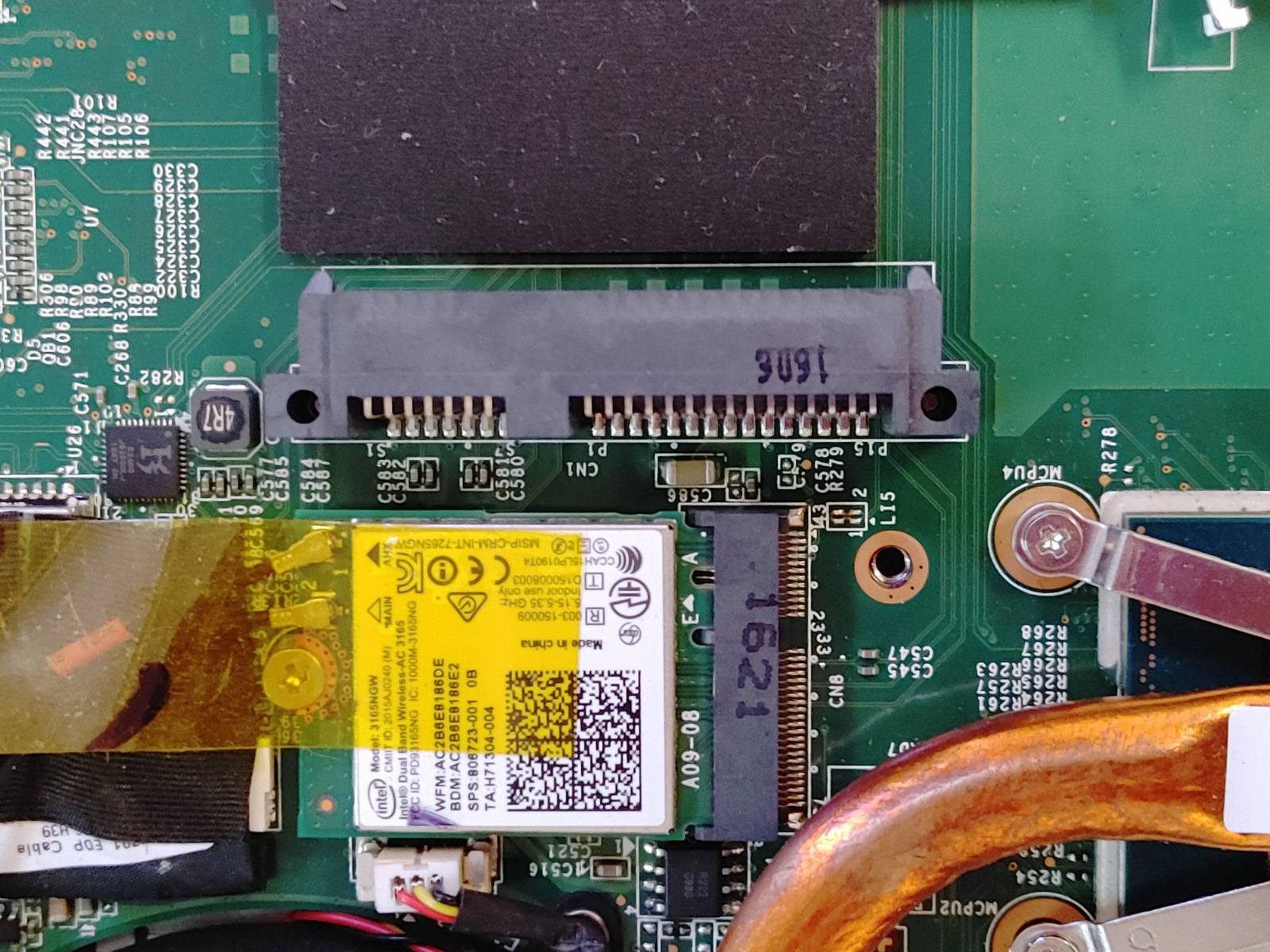 MSI GE72 6QD Apache Pro Core i7-6700HQ@2.60GHz, 8GB RAM , NO SSD FOR PARTS