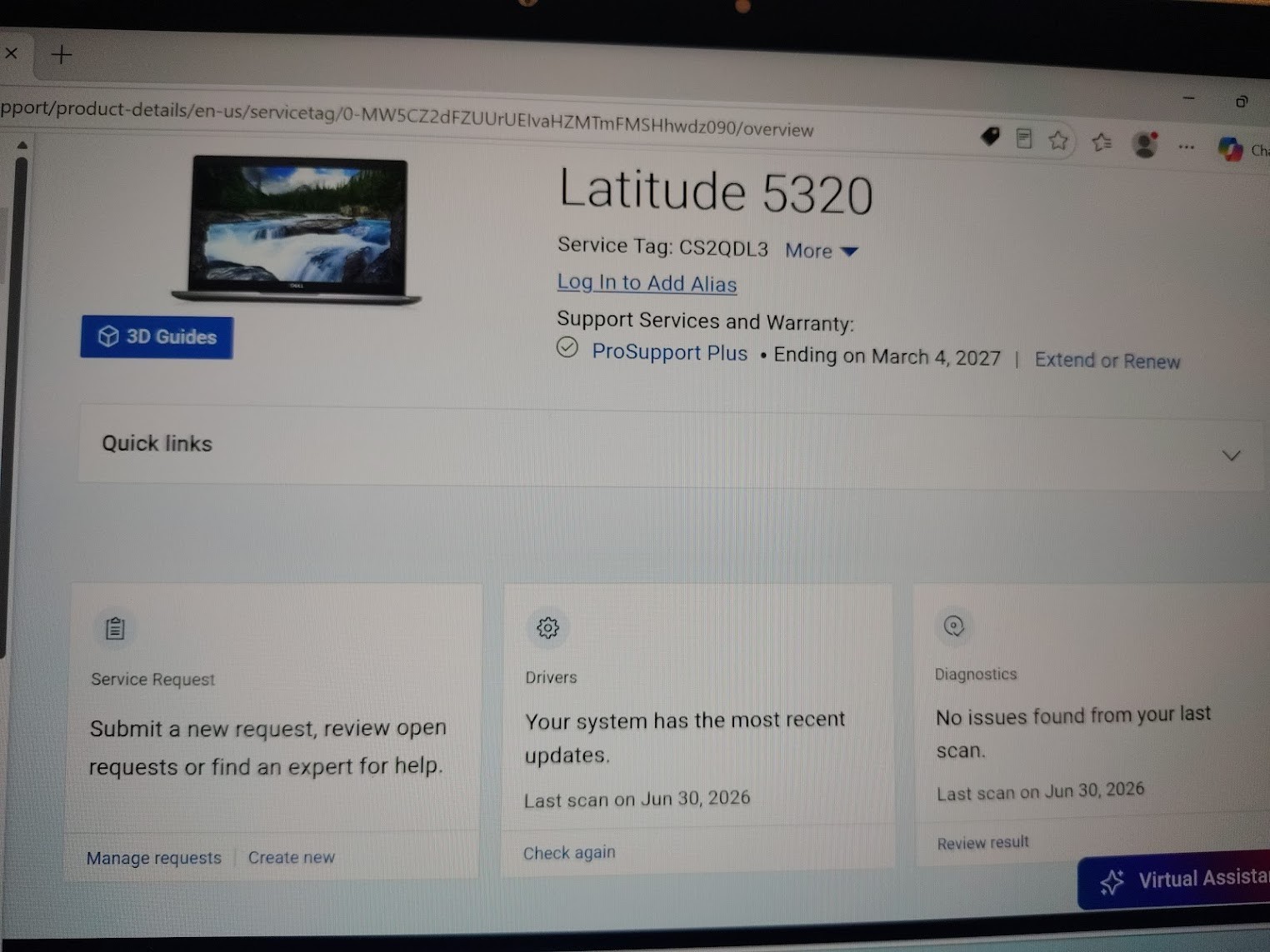 Dell Latitude 5320 13.3″ (256GB SSD, Intel Core i5 11th Gen., 2.60 GHz, 8GB)…