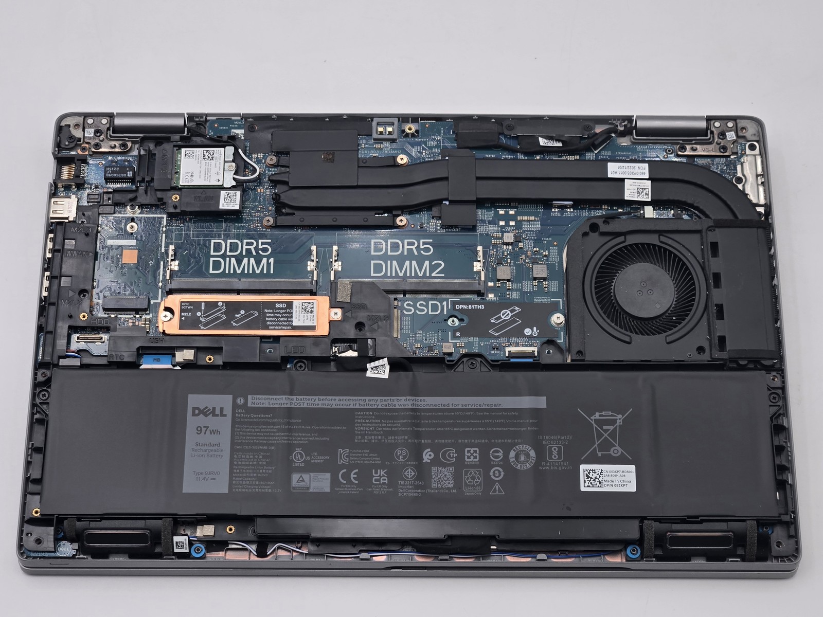 Dell Latitude 5531 i7-12800H Barebones Shell No RAM SSD OS POSTs AS-IS Parts