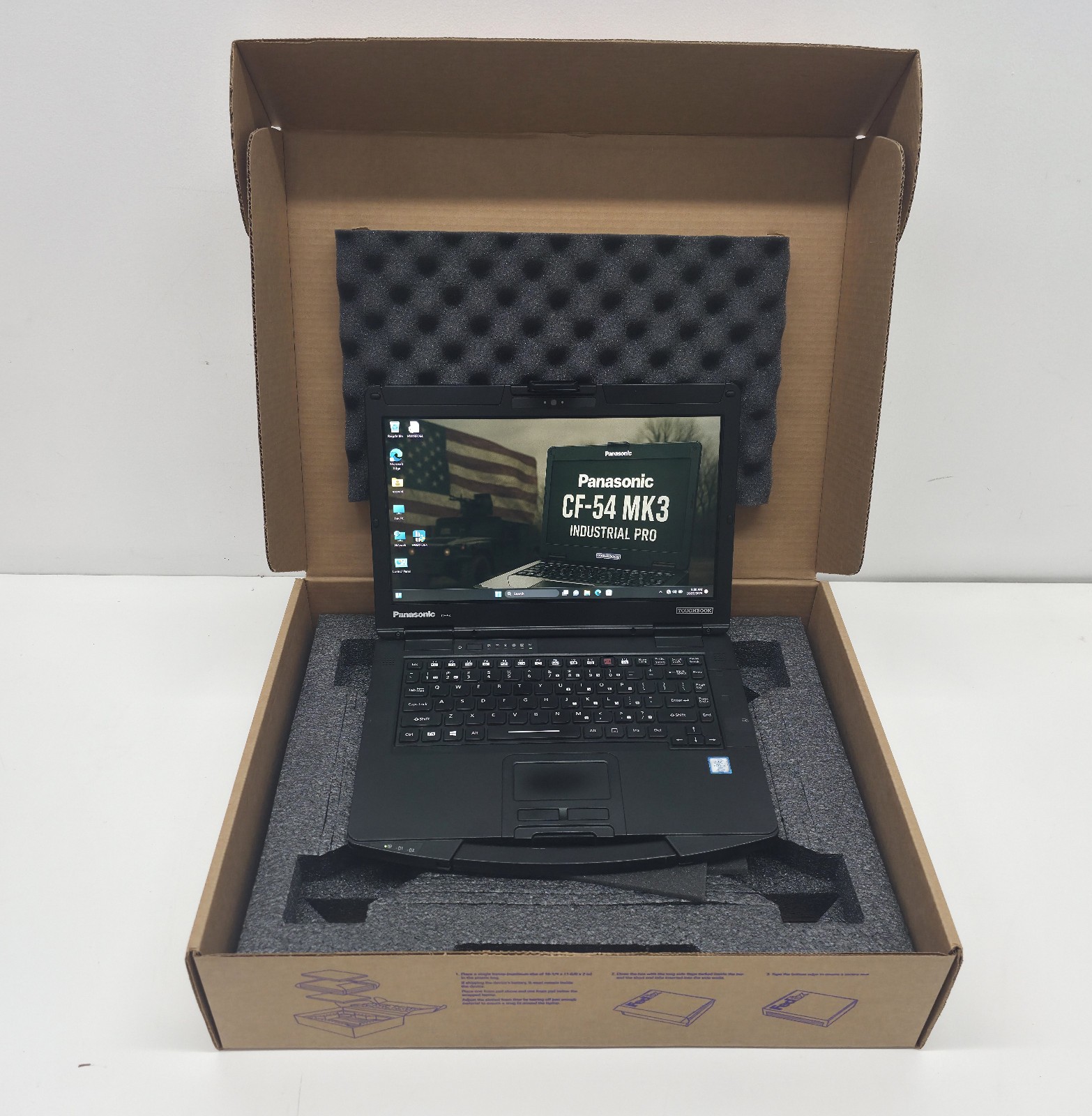 Panasonic CF-54 MK3 i5 7th gen 1TB SSD 16GB 4G LTE GPS Touchscreen W11 Toughbook