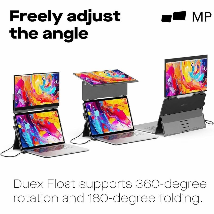 Mobile Pixels Duex Float 15.6″ FHD IPS Touch Portable Dual Monitor