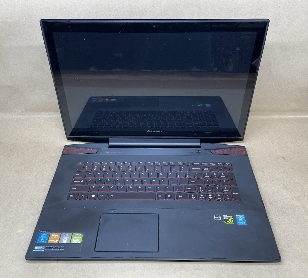 Lenovo Y70-70 Touch 80DU Intel Core I7-4720HQ GTX 860M 16GB RAM 1TB SSD WIN10