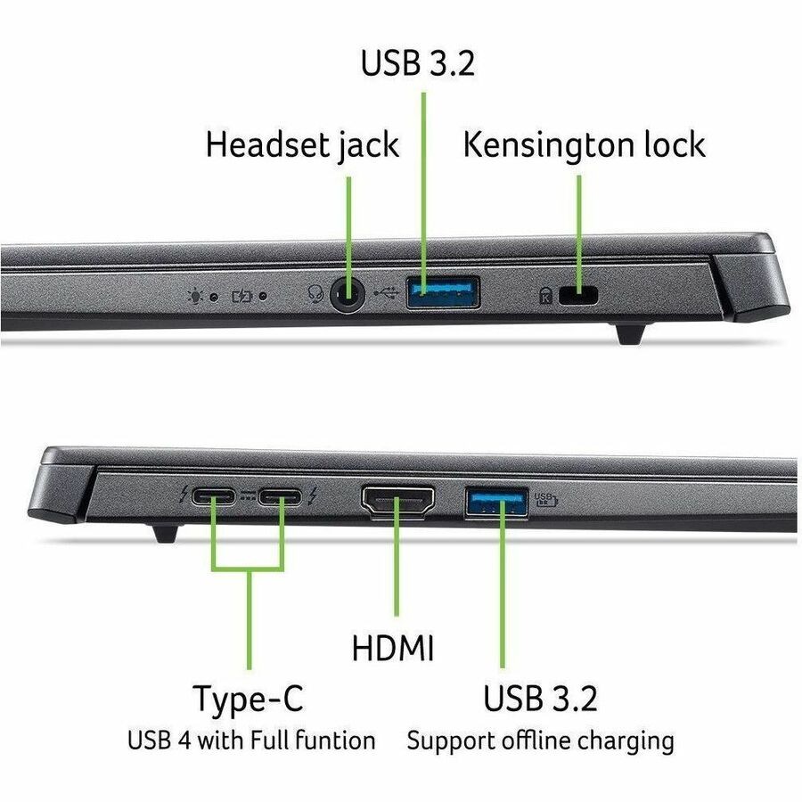Acer Aspire 14 AI A14-52M A14-52M-72FH 14 Copilot+ PC Notebook – WUXGA – 60 Hz