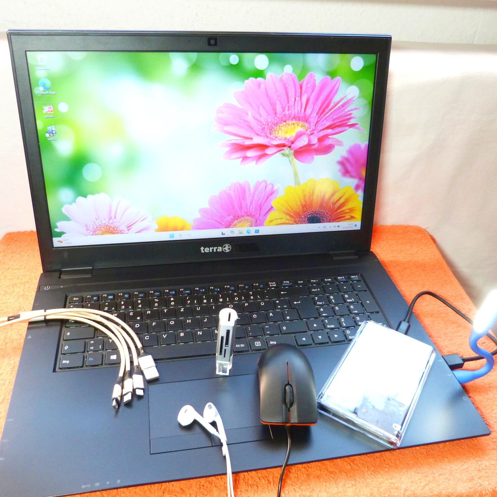 Terra 1715 PRO 17″ FULLHD I SSD Windows 11 I 8Gen Core i5 I DVDRW HDMI USBC