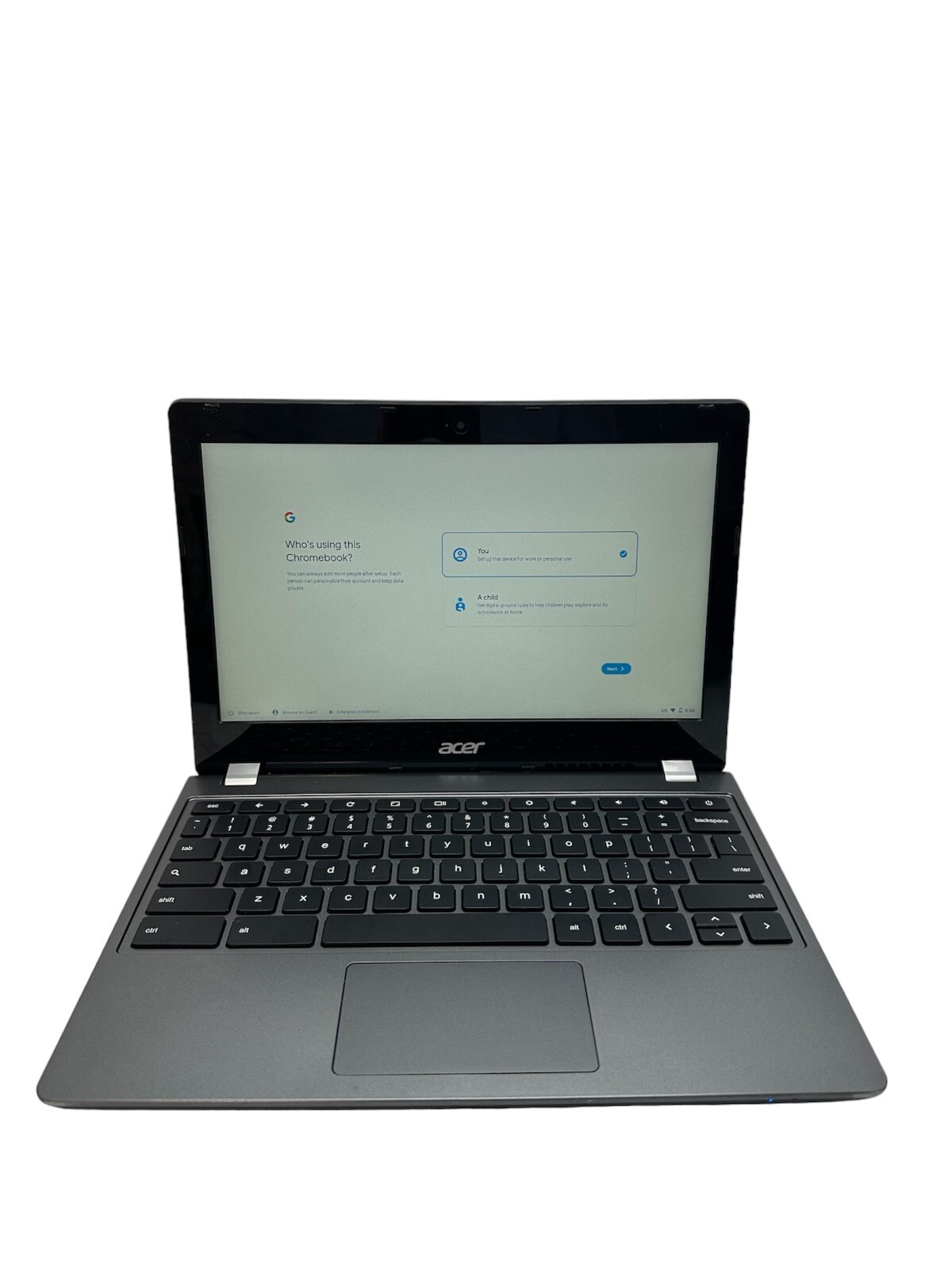 Acer C740-C4PE 11.6″ Chromebook – Intel 3215U – 2GB RAM 1.70GHz