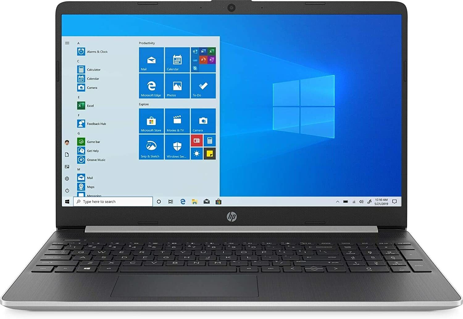 New HP 15-ef2076ms 15.6” HD Touchscreen Laptop AMD Ryzen 7 5700U 12GB 256GB SSD
