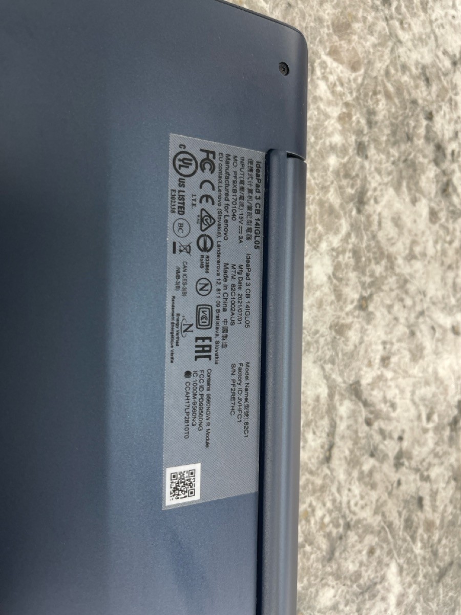 LENOVO IDEAPAD 3 CB – 14IGL05 (PS5004168)