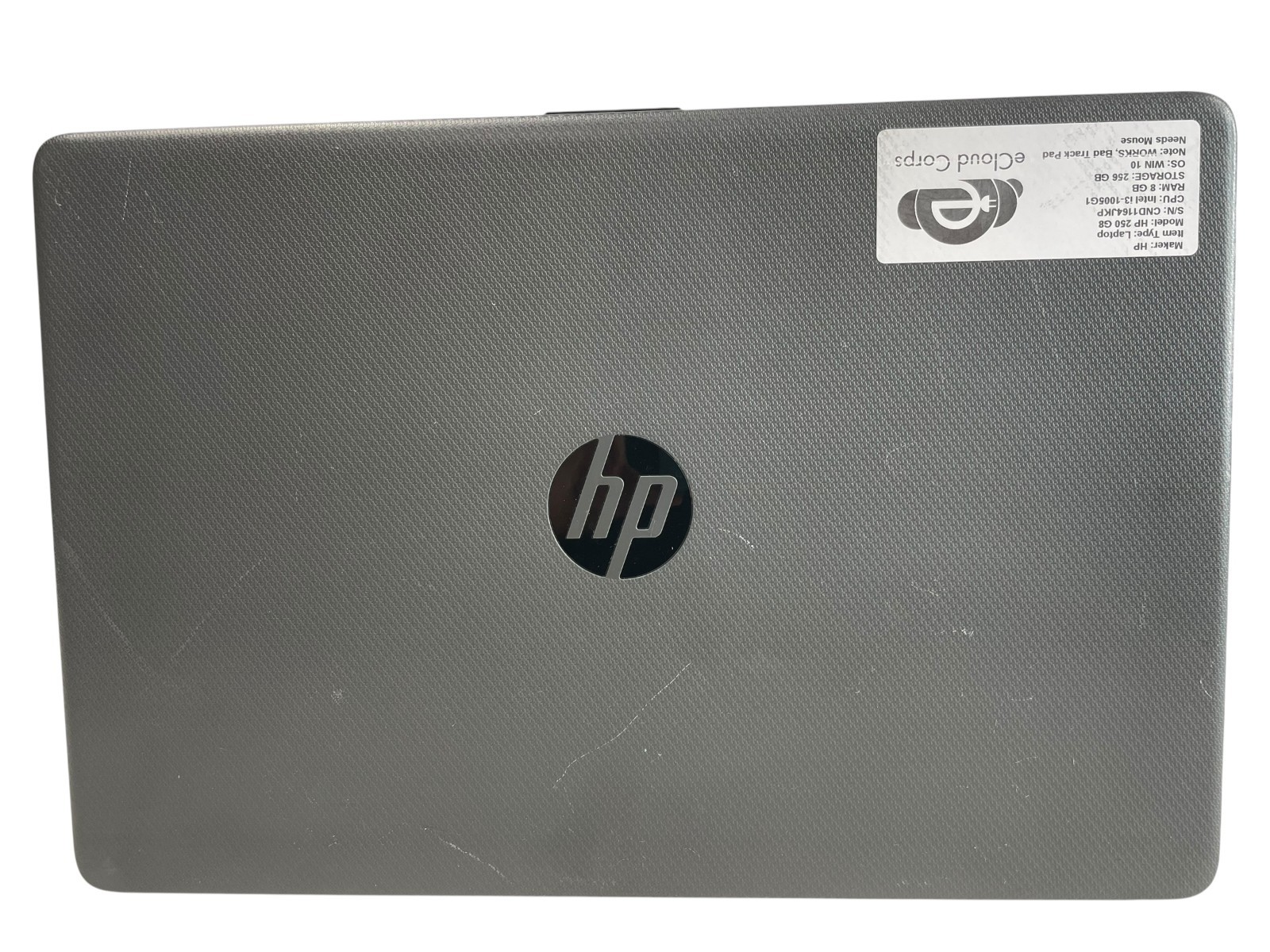 HP NoteBook 250G8 i3-1005G1 8 GB 256 GB WIN 10