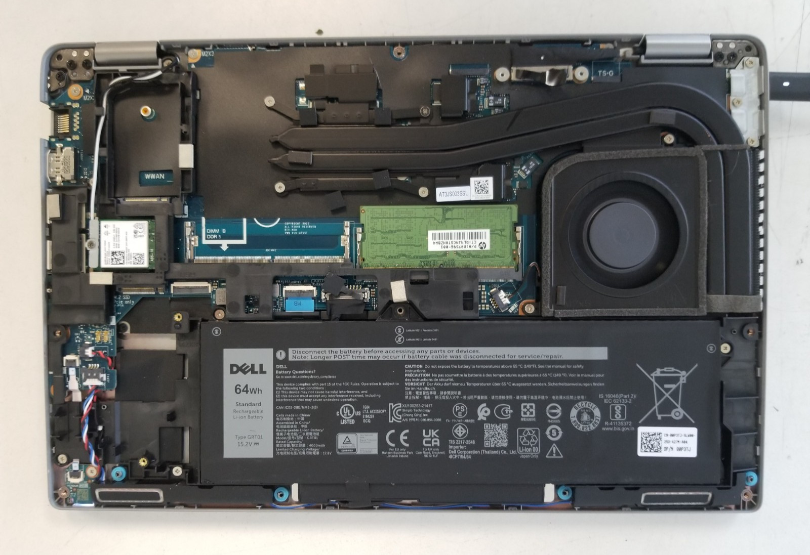 Dell Latitude 5431 14″ Intel i7-1270P 16GB DDR5 NO HDD NO OS/ FREE DELIVERY