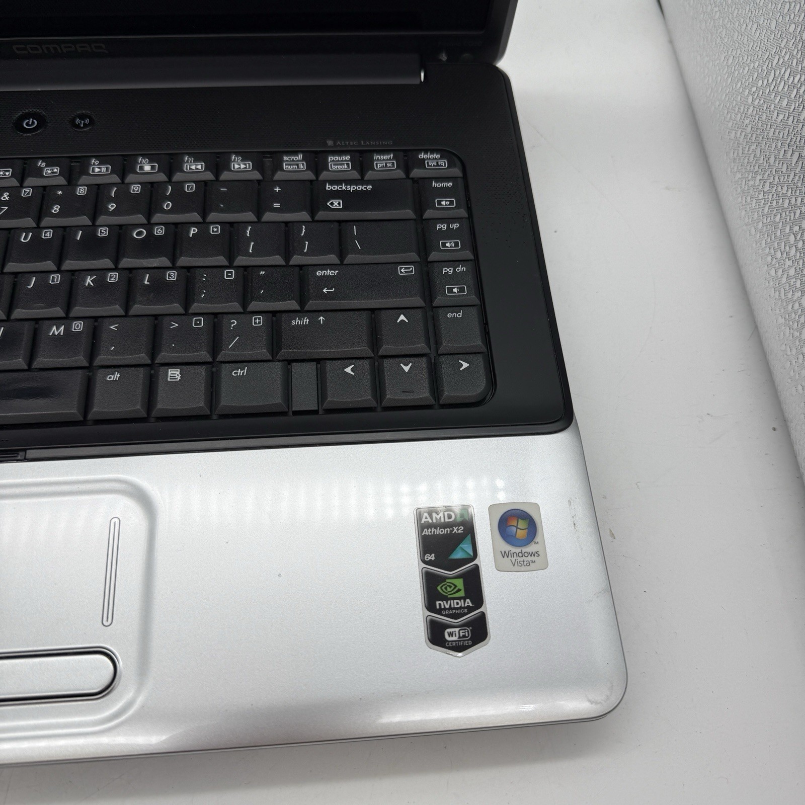 HP COMPAQ PRESARIO CQ50 – BOOTS TO BIOS – AMD ALTHON X2 – 2GB RAM – Q11