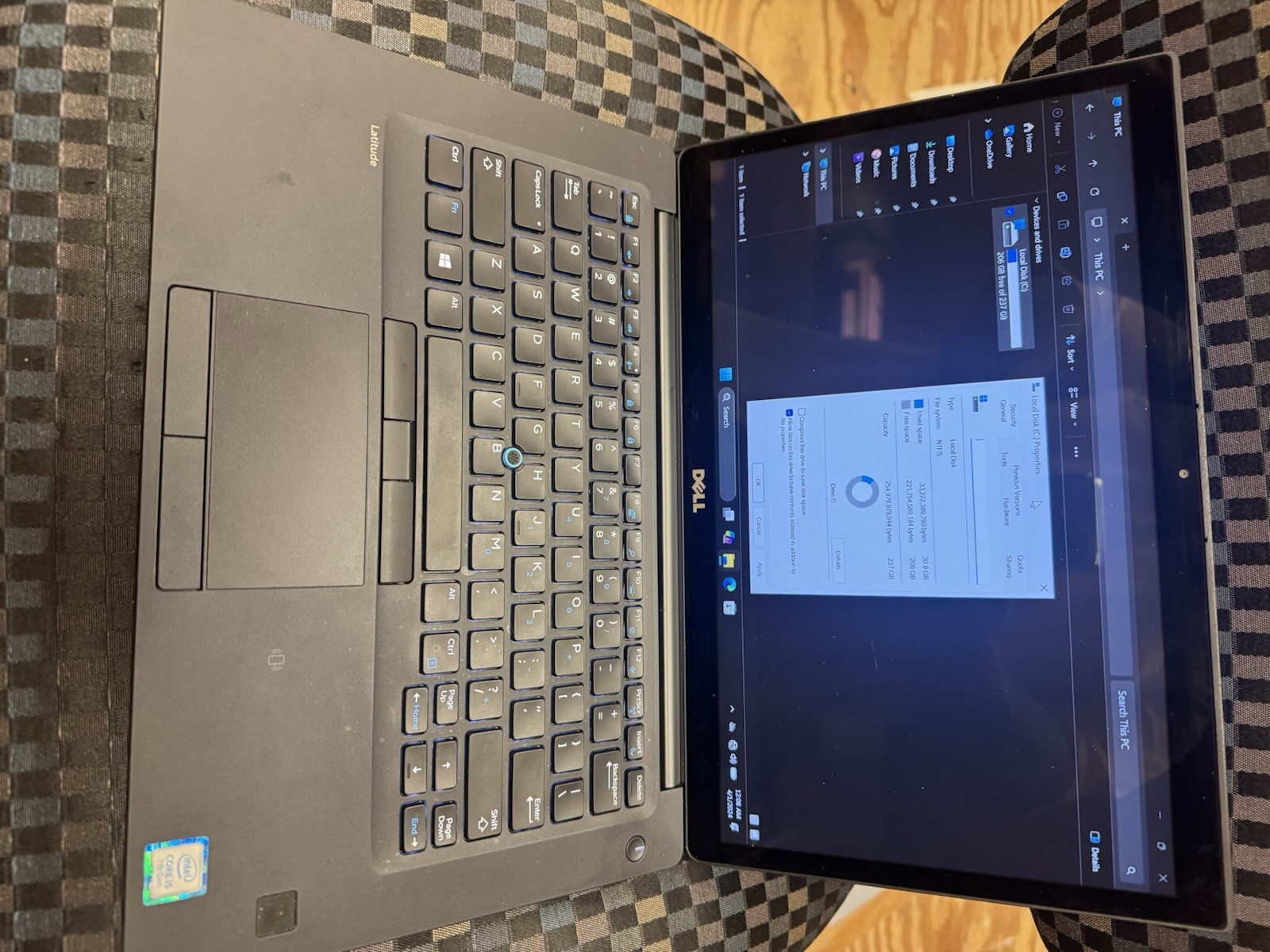 Dell Latitude 7480 14” Laptop Intel i5-7300U 16GB RAM 256GB SSD Windows 11 Pr