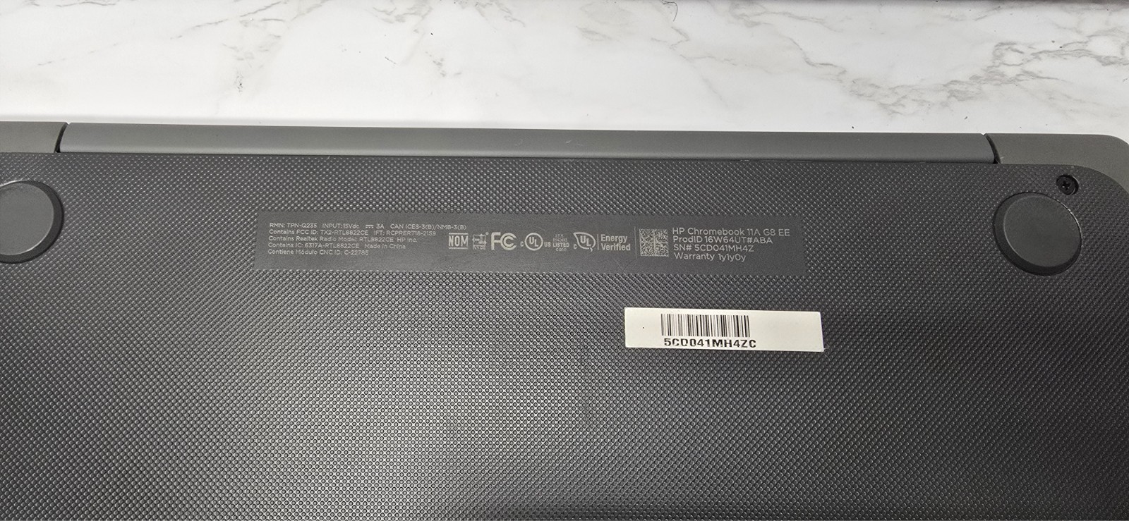 HP 11A G8EE Chromebook 11.6″ 4GB 32GB, Gray
