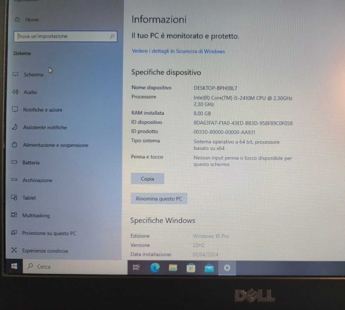 Dell Vostro 3550 Laptop