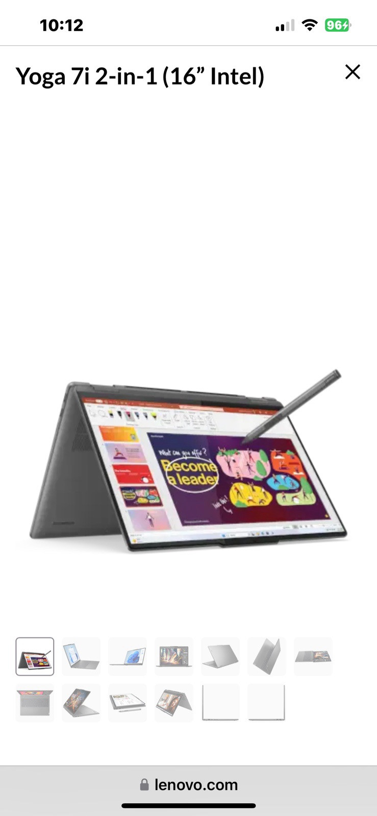 Yoga 7i 2-in-1 (16″ Intel)