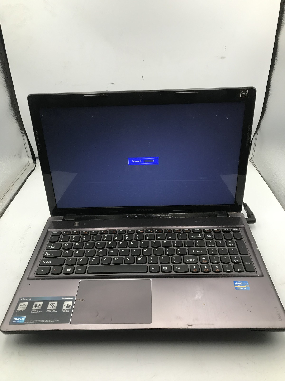LENOVO IDEAPAD Z580 – FOR PARTS/REPAIR – INTEL I5 3210M – NO RAM – READ DESC -BB