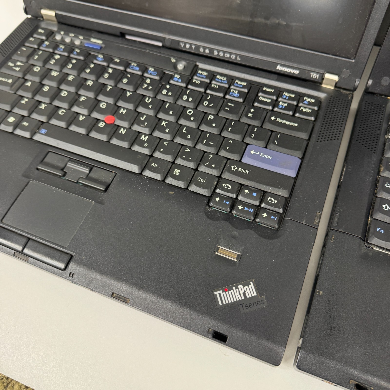 Lenovo ThinkPad T61 No HDD No Charger Set of 2 For PARTS ONLY UNTESTED | READ