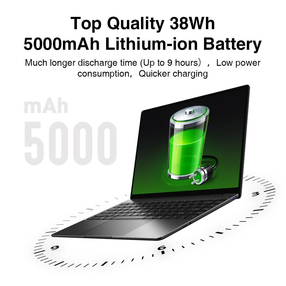 CHUWI GemiBook Pro 14.1″ Intel J4125, 12/16GB RAM 512GB SSD, Windows Laptop