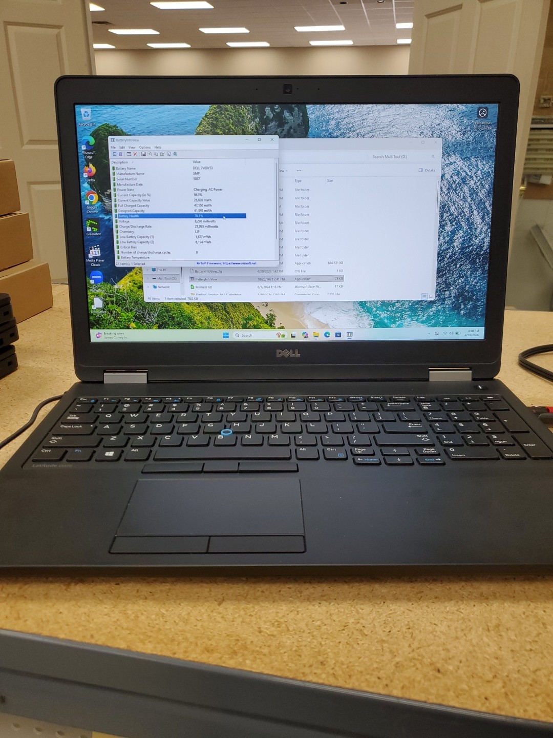 Dell Latitude E5570 15.6″ (500g SSD, Intel Core i5 6th Gen., 8GB) 042026-4