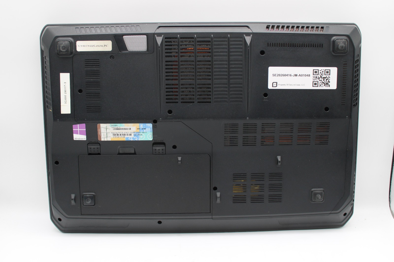 MSI CYBERPOWERPC 1762 _ i7-3630QM _ 16GB RAM _ 256GB SSD _ GTX 670M _ No OS