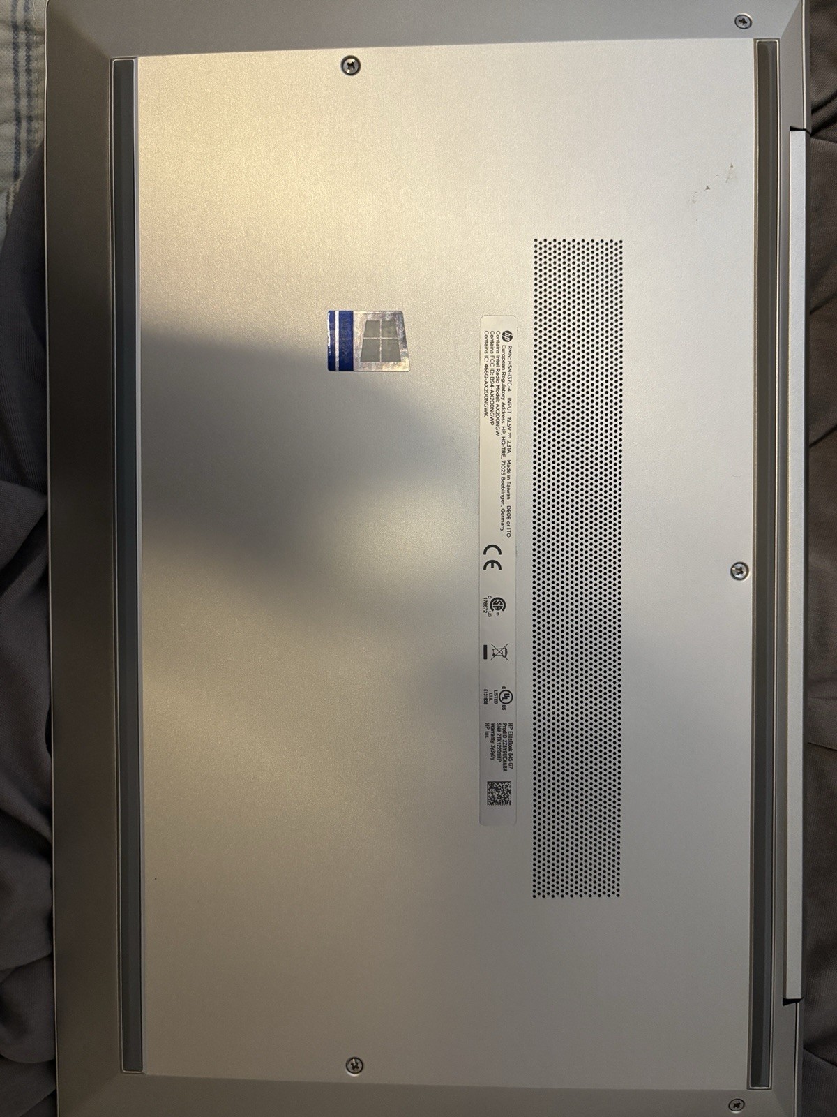 HP EliteBook 845 G7 14″ FHD Ryzen 5 PRO 4650U 32GB 1TB PCIe SSD Cam FPR Win11Pro