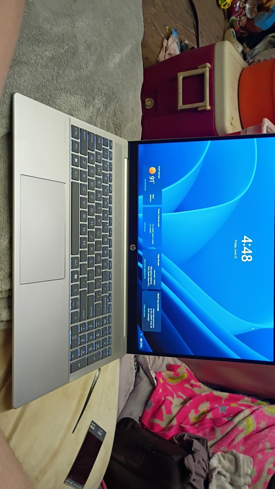 HP Pavilion 16 Silver Intel Core Ultra 7 155U 16GB 512GB SSD Win 11