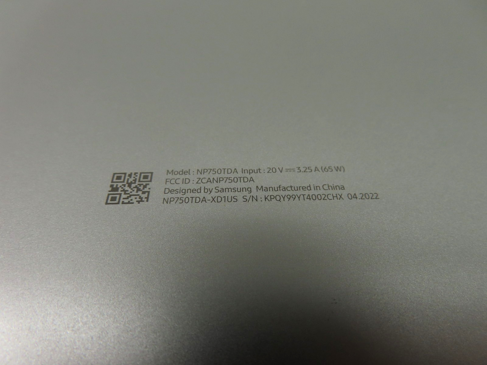 Samsung Galaxy Book NP750TDA 15.6″ Touch Core i5-1135G7 8GB RAM 256GB SSD