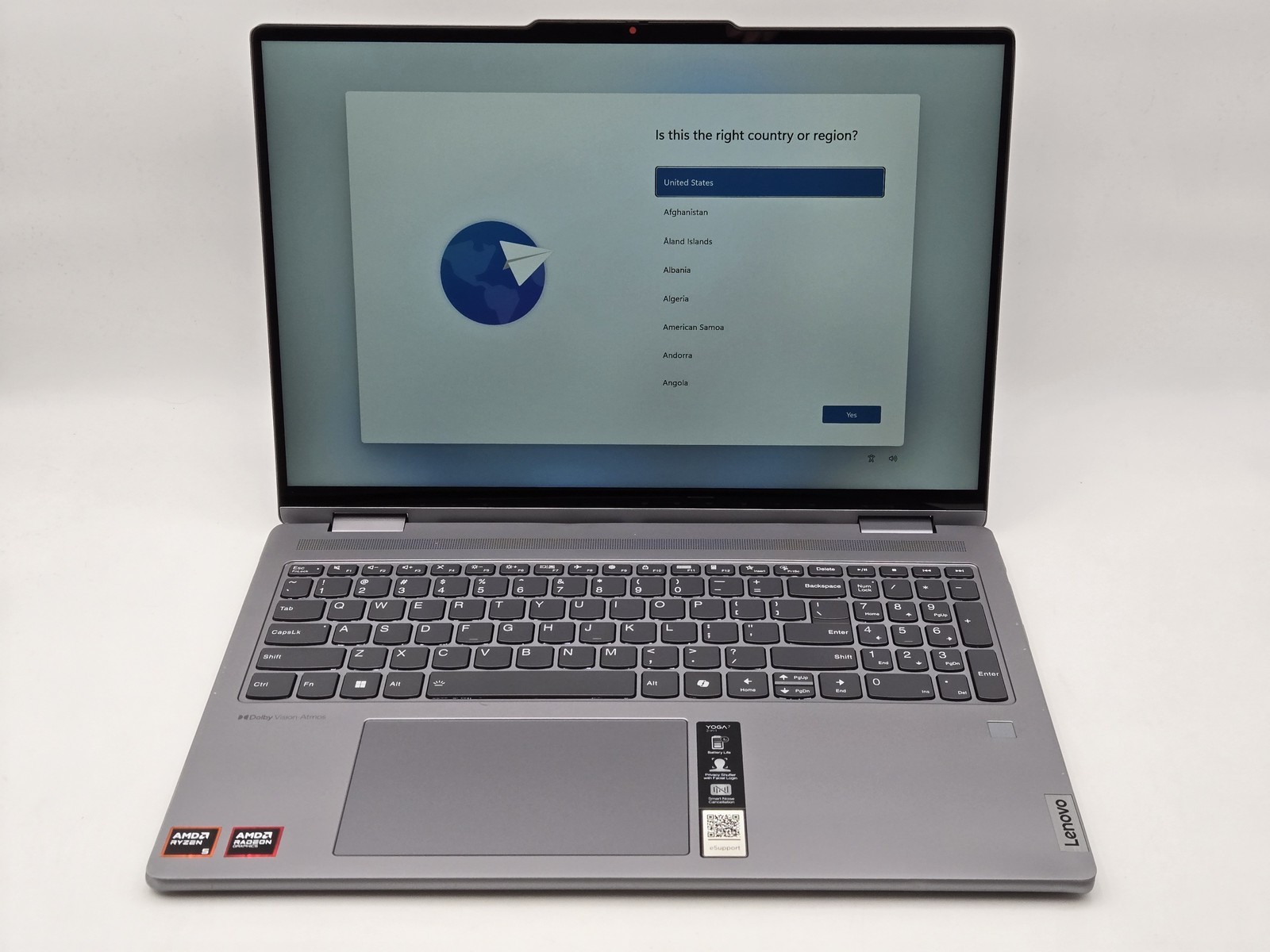 LENOVO Yoga 7 2-in-1 16AHP9 16″ FHD+ Touch RYZEN 5 8640HS 512GB 8GB W11 Backlit