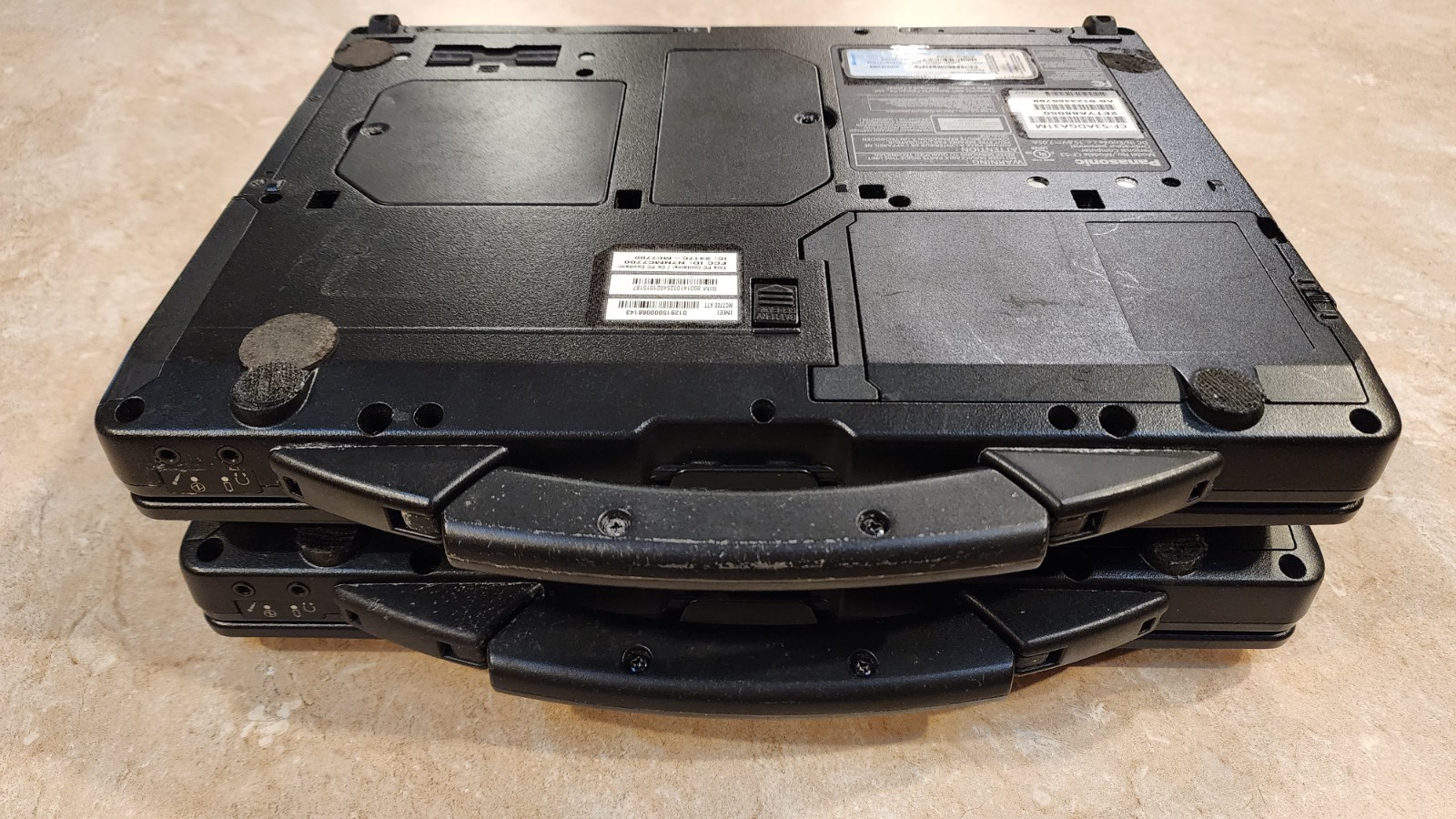 2x Lot Panasonic Toughbook CF-53 Rugged 14″ i5-2520M 16GB RAM Has HDD Caddy