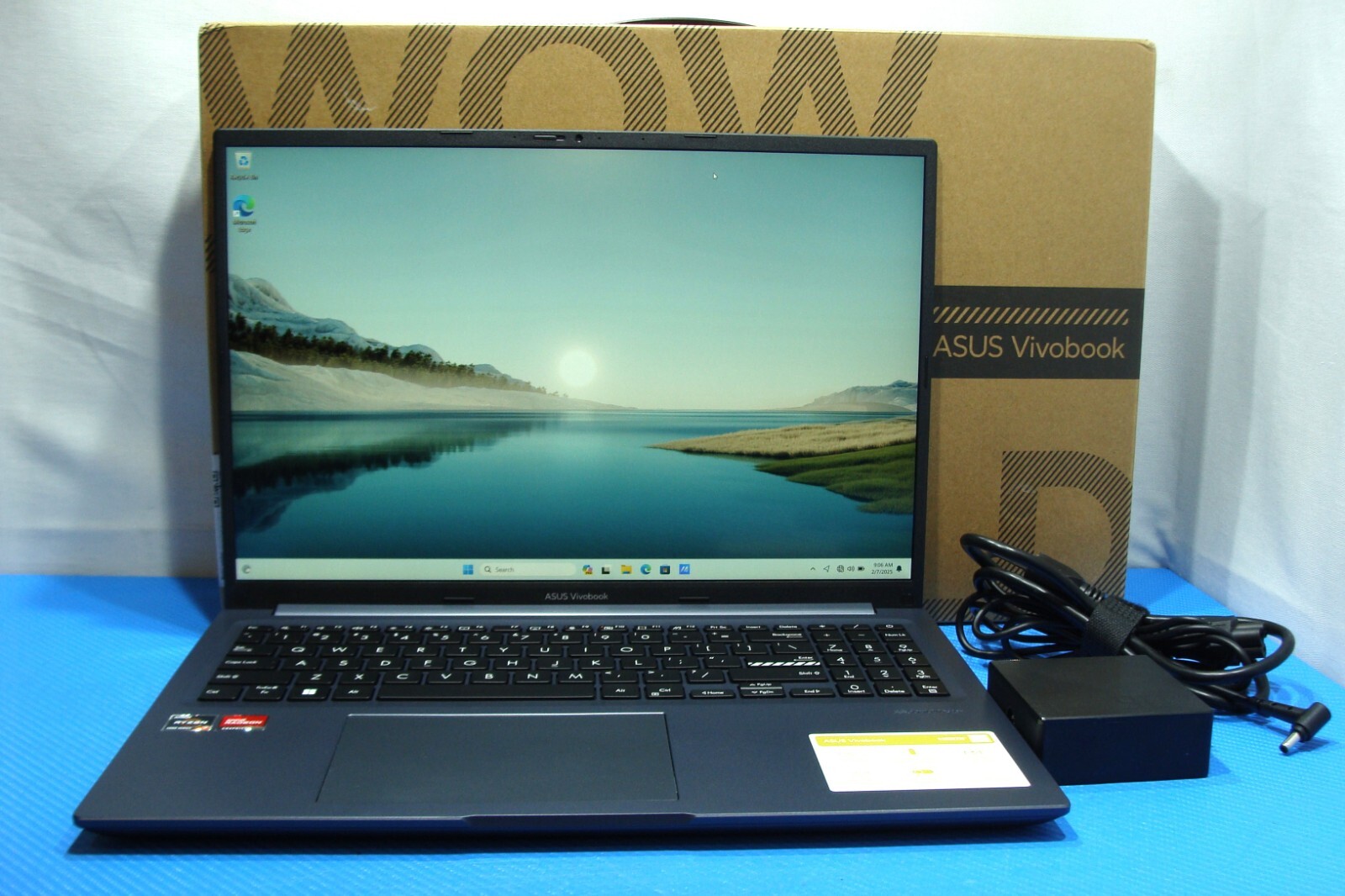 NEW! ASUS VivoBook M1603QA 16”FHD+ AMD Ryzen 7 5800HS 3.2GHz 12GB 512GB Warranty