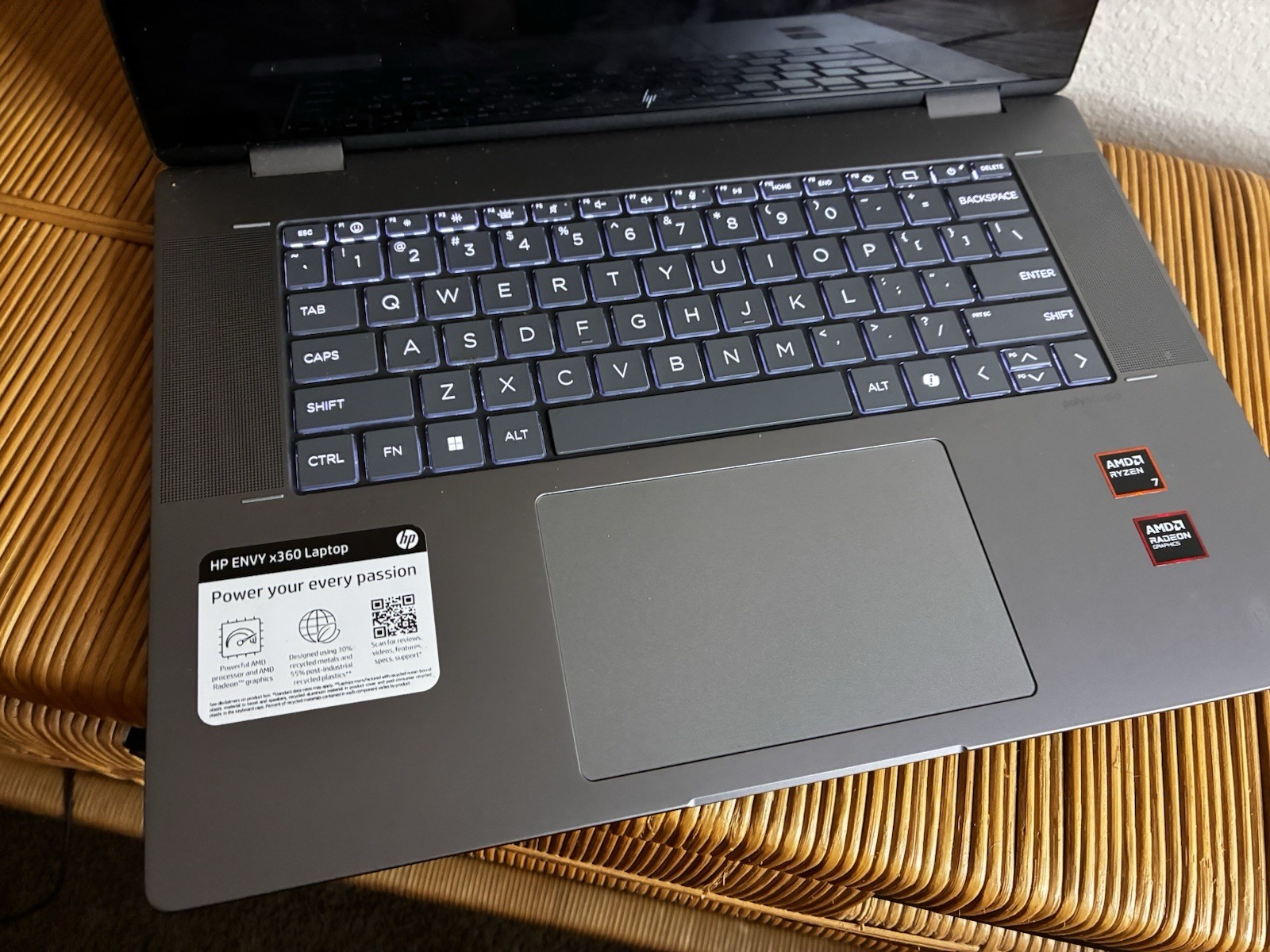 HP ENVY x360 14in Ryzen 7 16GB RAM 512GB SSD Win11 Home 1920×1200
