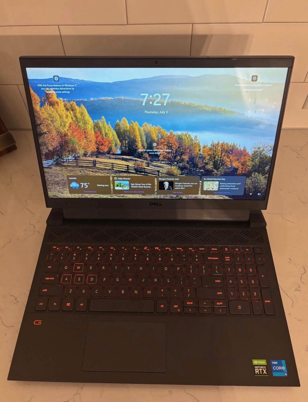 Gaming Laptop- Dell G15 5511 with Nvidia RTX 3050 Ti, Intel i5-11400H Processor.