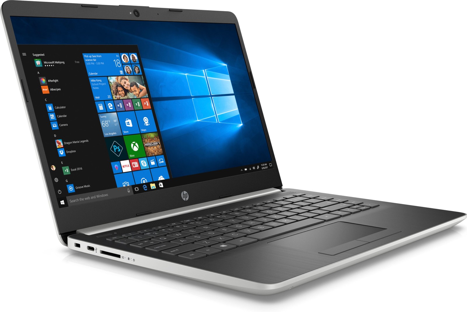 HP 14-df0023cl 14″ FHD IPS Intel Core i3-8130U 2.2 GHz 4GB DDR4 128GB SSD W11H