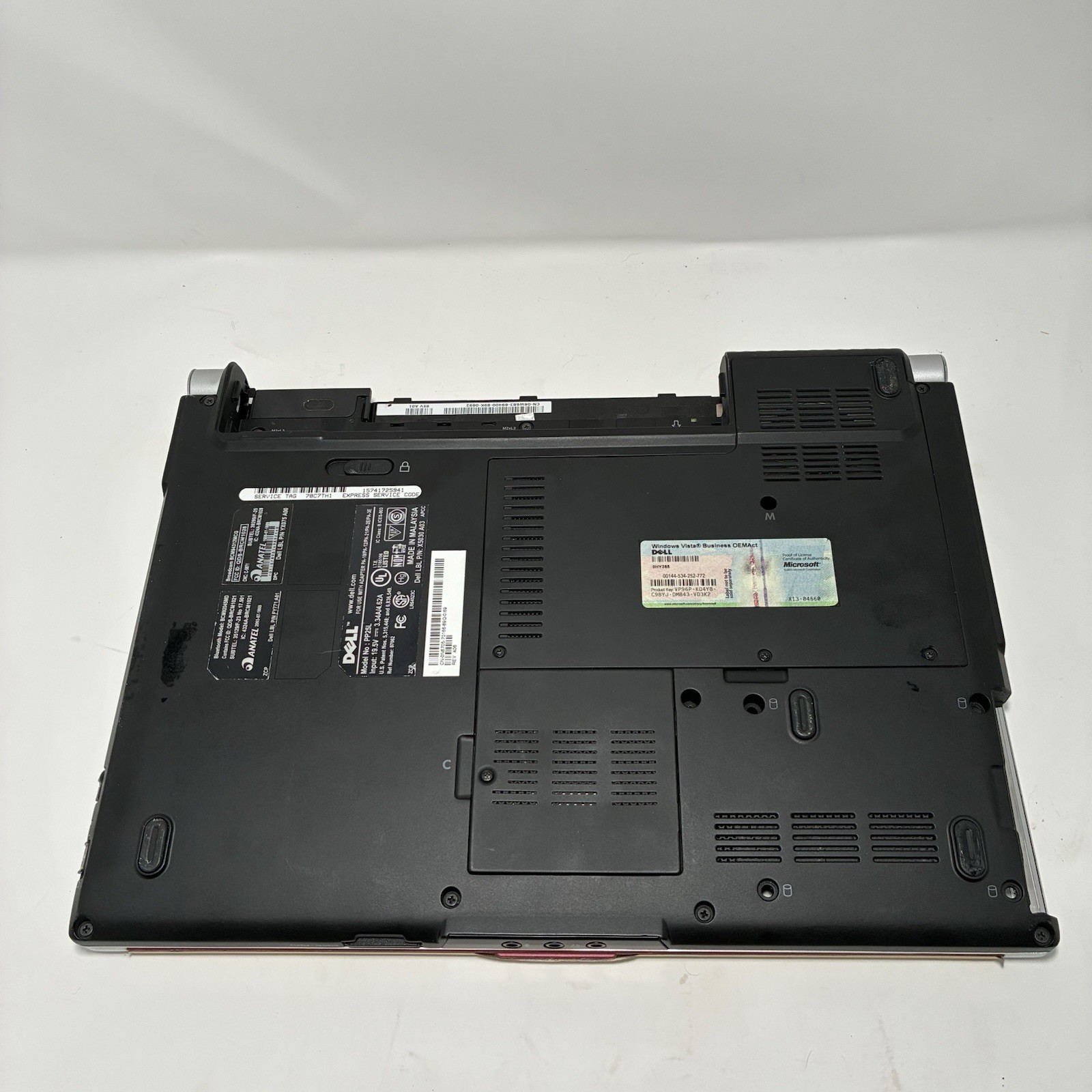 Dell XPS M1330 Core 2 Duo 2GHz No HD 1GB RAM Boots To BIOS Good Screen For Parts